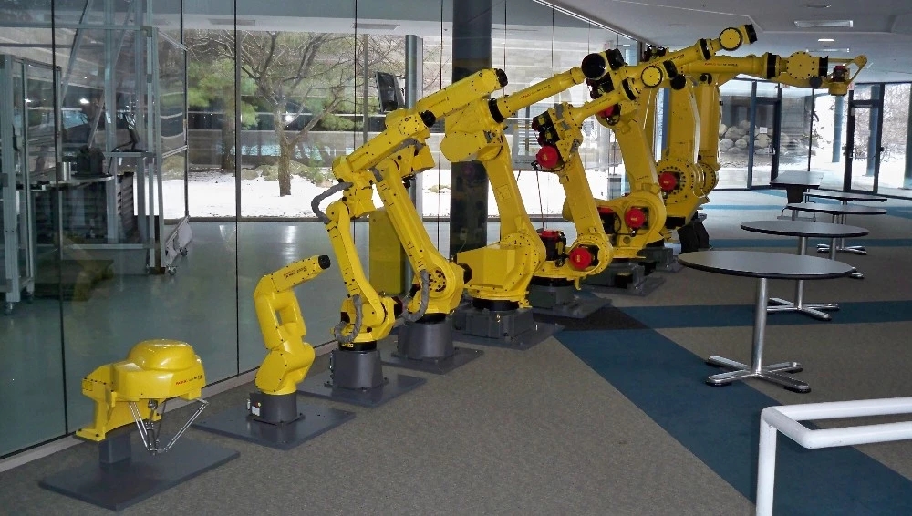 Paletizador robótico completamente automático