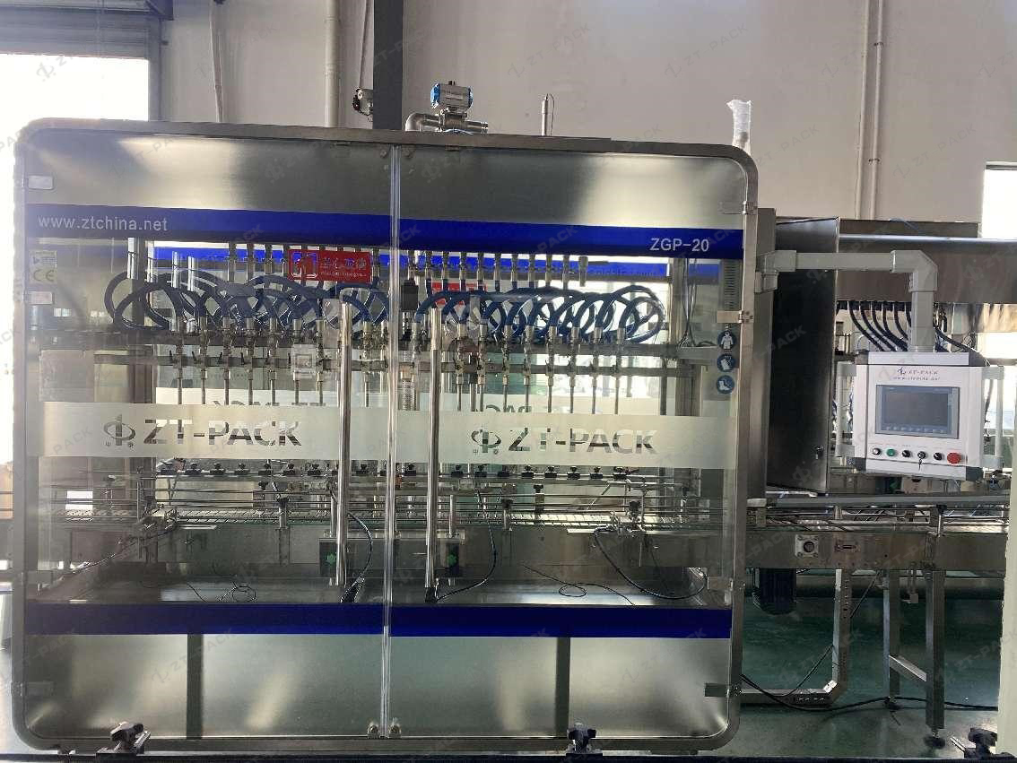 Máquina de llenado por gravedad de alcohol líquido oral enjuague bucal